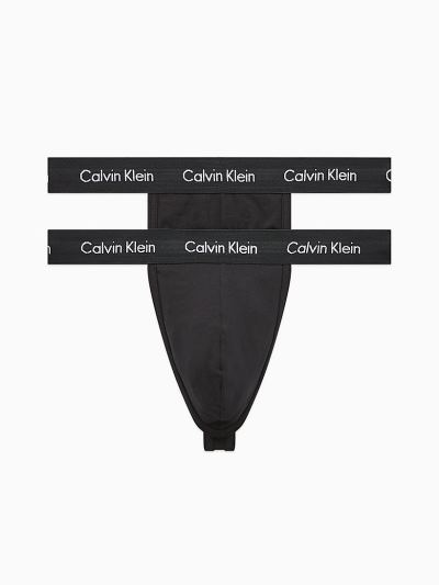 Calvin Klein Underwear HU202635 | Calvin Klein Cotton Stretch Férfi Tanga Fekete